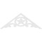 Ekena Millwork Pitch Austin Architectural Grade PVC Gable Pediment, 60"W x 22 1/2"H x 1"P (9/12) GPP060X023X100AUS - alternate 5
